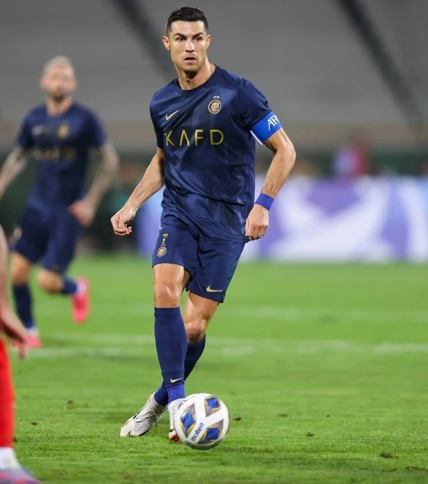 Ronaldo with Al Nassr in 2023